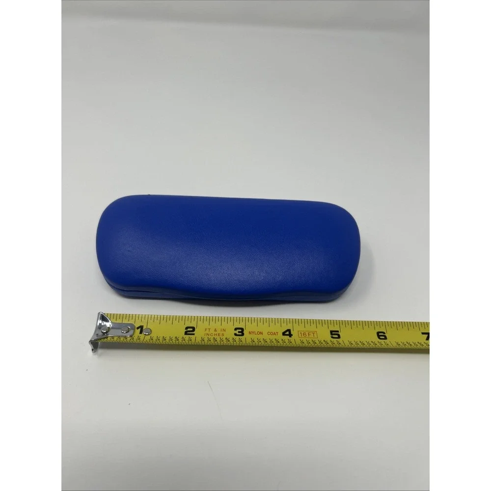 6 NEW Bright Blue Hardshell Eyeglass Sunglass Case